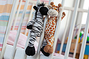 Plush zebra 