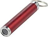 Pocket-sized LED flashlight with key ring.