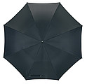 Pocket umbrella with a carrying loop integrated in the handle,colour black