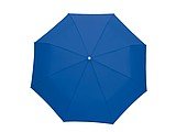 Pocket umbrella with a carrying loop integrated in the handle,colour royal blue