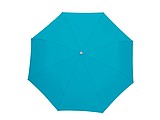 Pocket umbrella with a carrying loop integrated in the handle,colour turquoise