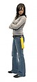 Pocket umbrella with a carrying loop integrated in the handle,colour yellow