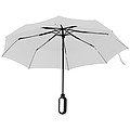 Pocket umbrella with carabiner handle
