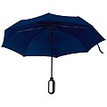 Pocket umbrella with carabiner handle