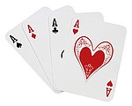 Poker playing cards