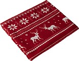 Polar fleece blanket (180 gm/2), made of 100% polyester.