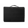 Polar fleece picnic blanket, black