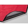 Polar fleece picnic blanket, red