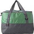 Polycanvas (600D) cooler bag with PEVA interior lining and adjustable straps.