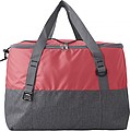 Polycanvas (600D) cooler bag with PEVA interior lining and adjustable straps.