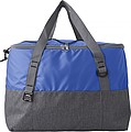 Polycanvas (600D) cooler bag with PEVA interior lining and adjustable straps.