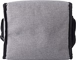 Polycanvas (600D) cooler bag with PEVA interior lining.