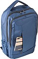 Polyester (1680D) backpack with 2 front pockets, and side pockets.