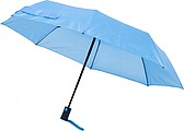 Polyester (170T) automatic open and close umbrella with eight panels.