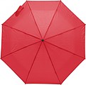 Polyester (170T) automatic open and close umbrella with eight panels.