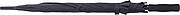 Polyester (170T) automatic umbrella with eight panels. Metal and fibreglass frame and EVA handle.