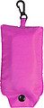 Polyester (190T) foldable shopping bag in a pouch with belt clip.