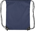 Polyester (210D) drawstring backpack, blue
