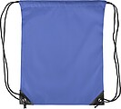 Polyester (210D) drawstring backpack, cobalt blue