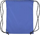 Polyester (210D) drawstring backpack, cobalt blue