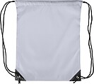 Polyester (210D) drawstring backpack, grey