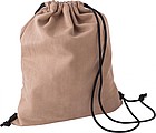 Polyester (210D) drawstring backpack