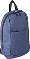 Polyester (300D) backpack, with main compartment, front pocket and interior pocket.