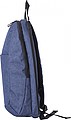 Polyester (300D) backpack, with main compartment, front pocket and interior pocket.