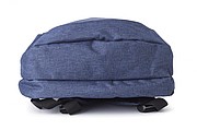 Polyester (300D) backpack, with main compartment, front pocket and interior pocket.