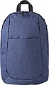 Polyester (300D) backpack, with main compartment, front pocket and interior pocket.