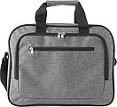 Polyester (300D) laptop bag, with main compartment suitable for a 15 inch laptop