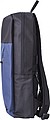 Polyester (600D) backpack with zippered front pocket. Adjustable and padded shoulder straps.