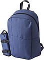 Polyester (600D) cooler backpack with PEVA interior lining.
