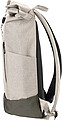 Polyester (600D) rolltop backpack Oberon, beige