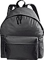 Polyester backpack, black