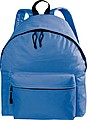 Polyester backpack, blue