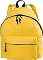 Polyester backpack, yellow