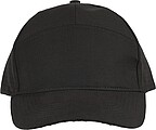 Polyester cap, black