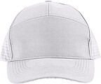 Polyester cap, white