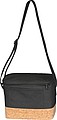 Polyester cooler bag with cork bottom