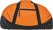 Polyester sports or travel bag, orange