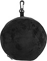 Polytester travel pillow, black