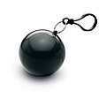 Poncho in round container, black