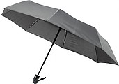 Pongee (180T) automatic, foldable umbrella with eight panels.