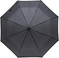 Pongee (190T) automatic, foldable umbrella with eight panels. Opens and closes automatically.