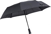 Pongee (190T) automatic, foldable umbrella with eight panels. Opens and closes automatically.