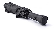 Pongee (190T) automatic, foldable umbrella with eight panels. Opens and closes automatically.