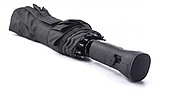 Pongee (190T) automatic, foldable umbrella with eight panels. Opens and closes automatically.