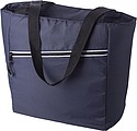 Pongee (75D) cooler bag with PEVA interior lining.