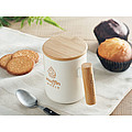 Porcelain mug with lid 380 ml MO6781-06